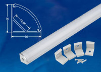 Профиль (UL-00005028) Uniel UFE-K06 Silver/Frozen 200 Polybag