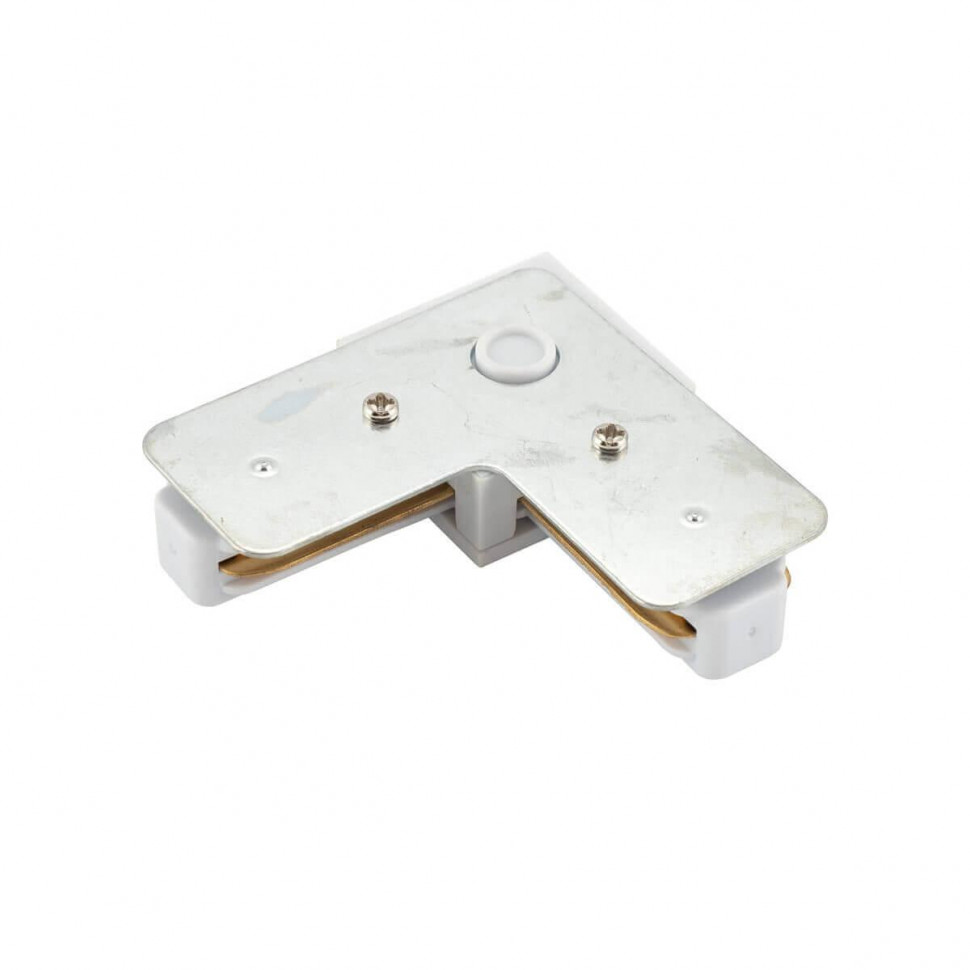 Коннектор L-образный Denkirs DK Track White TR1102-WH