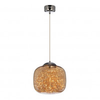 Подвесной светодиодный светильник Lumina Deco Daisy LDP 6823-300 CHR+AMB