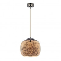 Подвесной светодиодный светильник Lumina Deco Daisy LDP 6823-300 CHR+AMB
