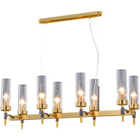 Подвесная люстра Illumico IL5177-8LLS-29 BRASS TUBO