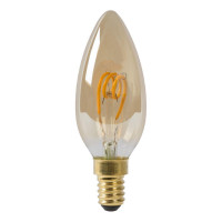 Светодиодная диммируемая лампа Lucide E14 3W 2200K cвеча 49043/03/62