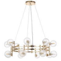 Подвесная люстра Crystal Lux LUXURY SP16 GOLD