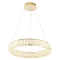 Подвесная люстра Crystal Lux MUSIKA SP50W LED GOLD
