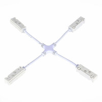 Коннектор питания X-образный для магнитного шинопровода ST Luce Skyline 48 ST006.569.00