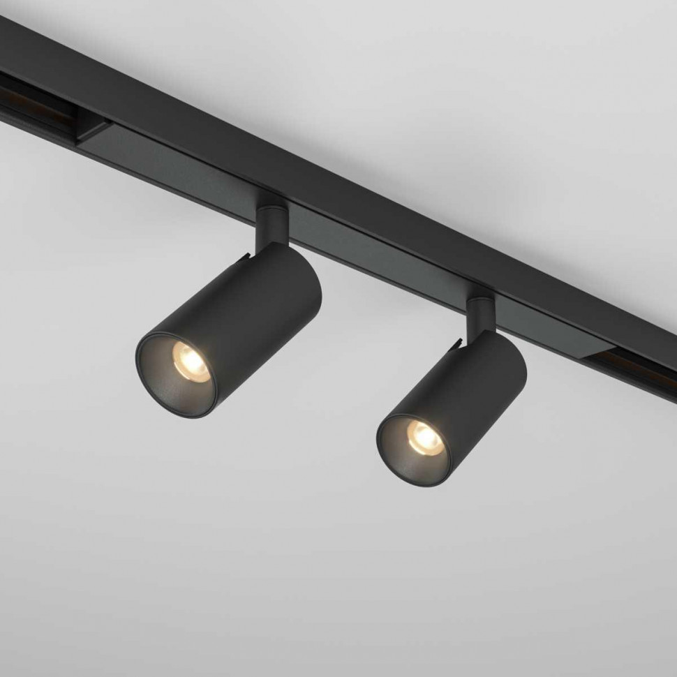 Трековый магнитный светильник Maytoni Focus Duo TR176-1-2X3WTW-M-B