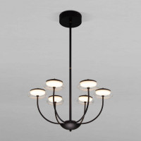 Люстра на штанге Eurosvet Fungo 50388 LED черный a068861