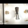 Бра Crystal Lux Gris AP2 Brass