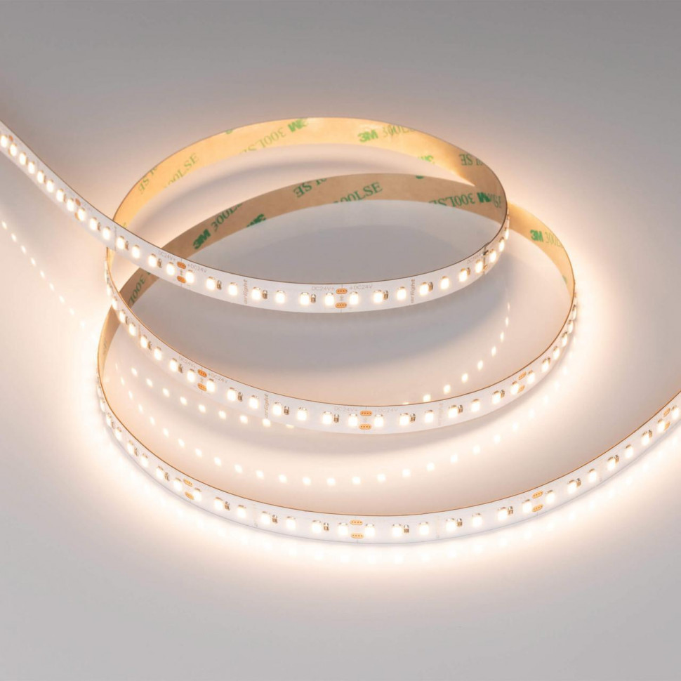 Светодиодная лента Arlight 20W/m 140LED/m 2835SMD теплый белый 5M 037831