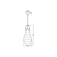 Подвесной светильник Vele Luce Genio VL5404P11