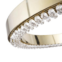 Подвесная люстра Crystal Lux SATURN SP120W LED GOLD
