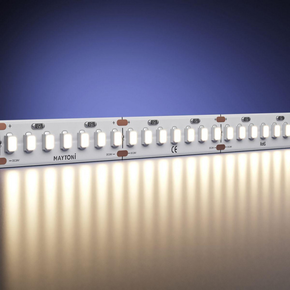 Светодиодная лента Maytoni Led Strip 24В 2835 11Вт/м 3000К 5м IP20 201049