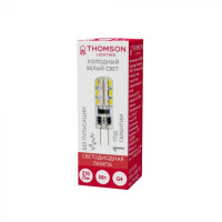 Лампа светодиодная Thomson G4 3W 6500K прозрачная TH-B4223