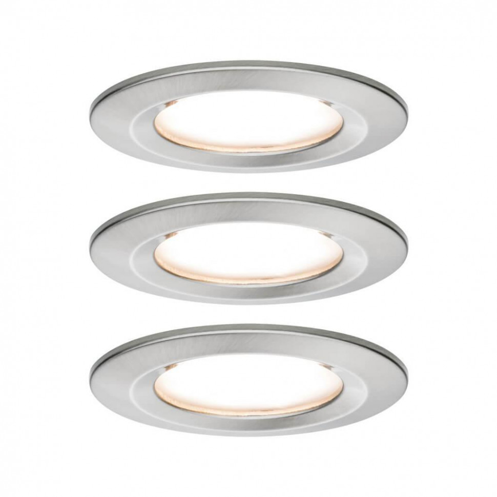 Встраиваемый светодиодный светильник Paulmann Nova Coin Led 93458