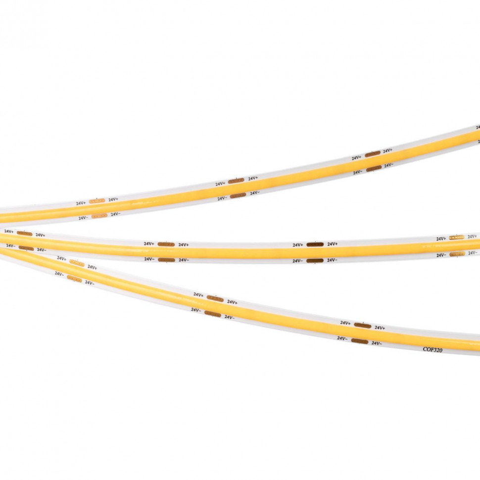 Светодиодная лента Arlight 8W/m 320LED/m COB дневной белый 5M 039021