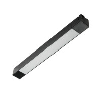 Трековый однофазный светильник Myfar Lines MT0110-16W4K-B