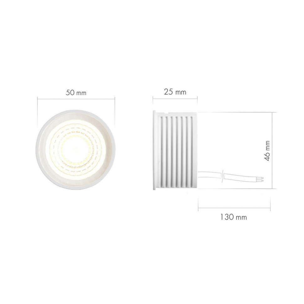 Светодиодный модуль Denkirs Slim Led DK3000-8W dim