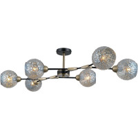 Люстра на штанге Illumico IL0253-6CSQ-79 BK AB