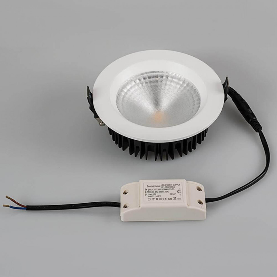 Встраиваемый светодиодный светильник Arlight LTD-145WH-Frost-16W White 021493
