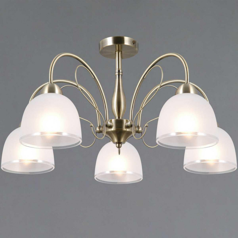 Люстра на штанге Illumico IL0789-5CSQ-25 AB AREZZO