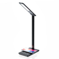 Настольная лампа с беспроводной зарядкой и USB портом Ambrella Light Desk DE582