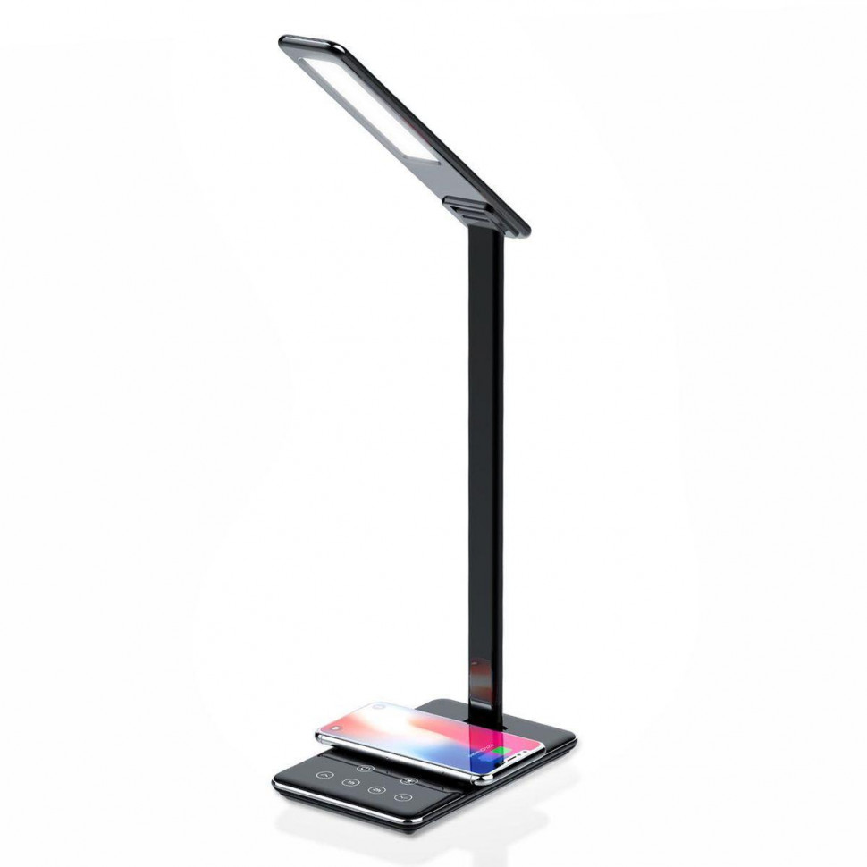 Настольная лампа с беспроводной зарядкой и USB портом Ambrella Light Desk DE582