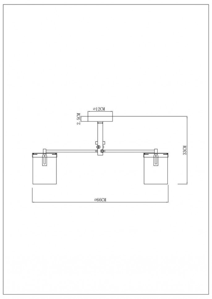 Люстра на штанге Arte Lamp Modello A4099PL-6BK