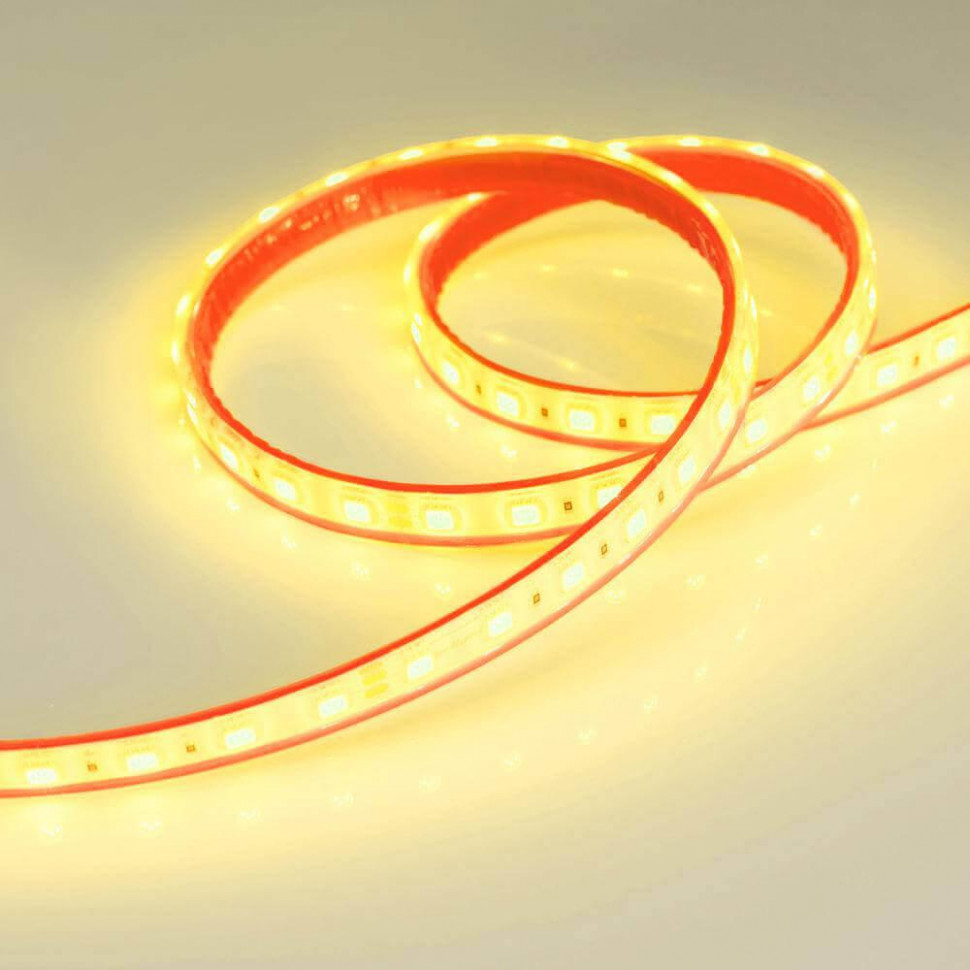 Светодиодная лента Arlight 14,4W/m 60LED/m 5060SMD желтый 5M 014019
