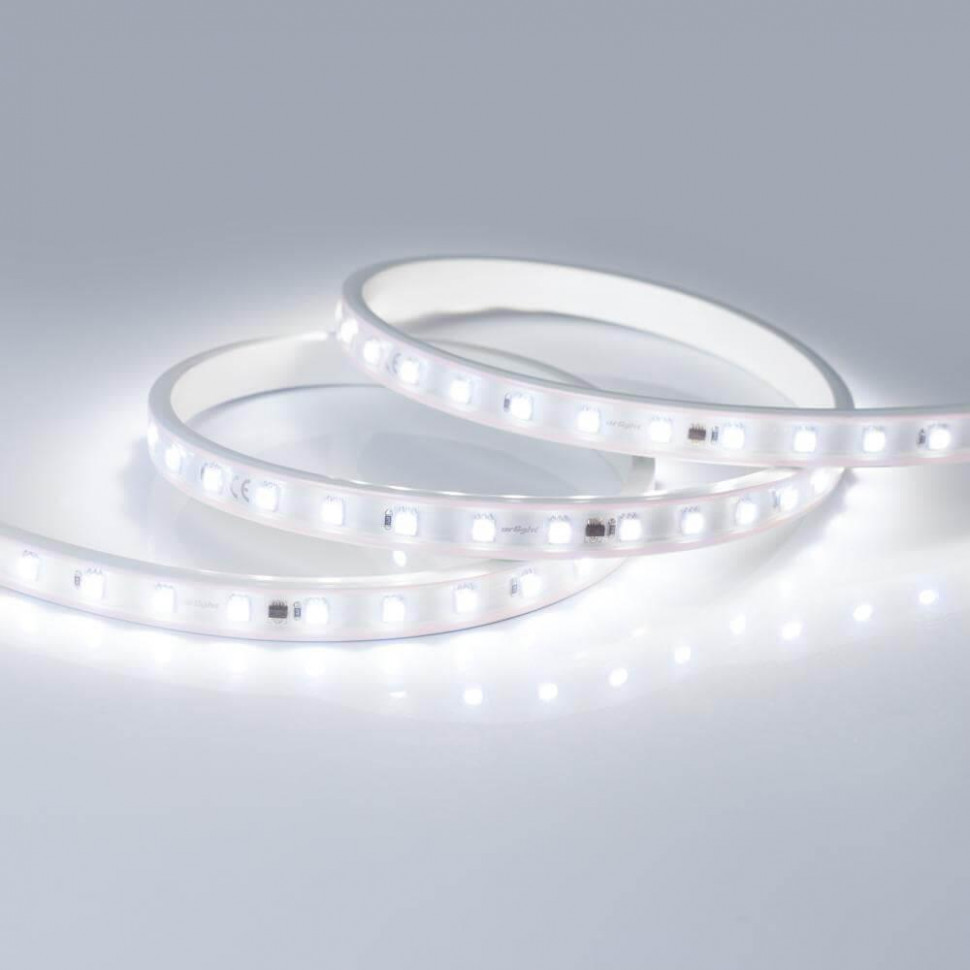 Светодиодная лента Arlight 8W/m 54LED/m 5060SMD холодный белый 50M 027055