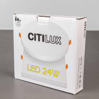 Встраиваемый светодиодный светильник Citilux Вега CLD52K24W
