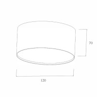Накладной светильник Escada 20005led 20005SMU/03LED SBK