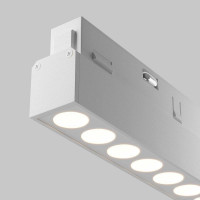 Трековый магнитный светильник Maytoni Points TR031-4-12W3K-S-DS-W