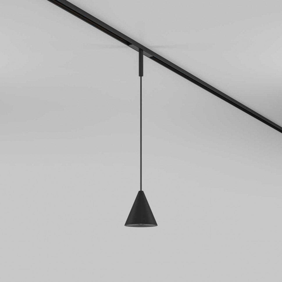 Трековый магнитный светильник Maytoni Cono TR182-1-5WTW-M-B