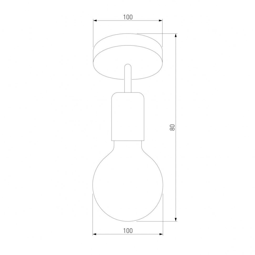 Потолочный светильник TK Lighting 1901 Retro