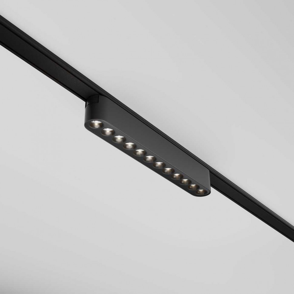 Трековый магнитный светильник Maytoni Points TR082-1-12W4K-M-B