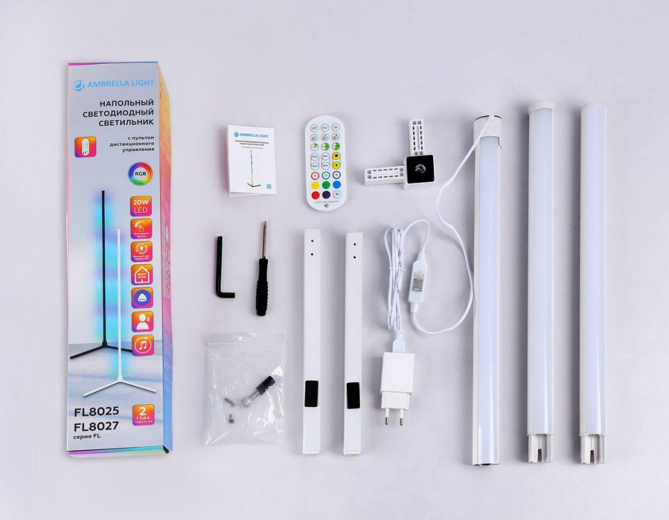 Торшер Ambrella Light Comfort LineTech FL8020