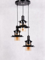 Подвесная люстра Lumina Deco Capri LDP 11328 B-3 BK