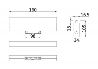 Трековый светильник Maytoni Technical BASIS TR013-2-10W3K-W