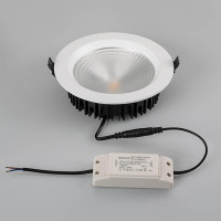 Встраиваемый светодиодный светильник Arlight LTD-187WH-Frost-21W Day White 021496