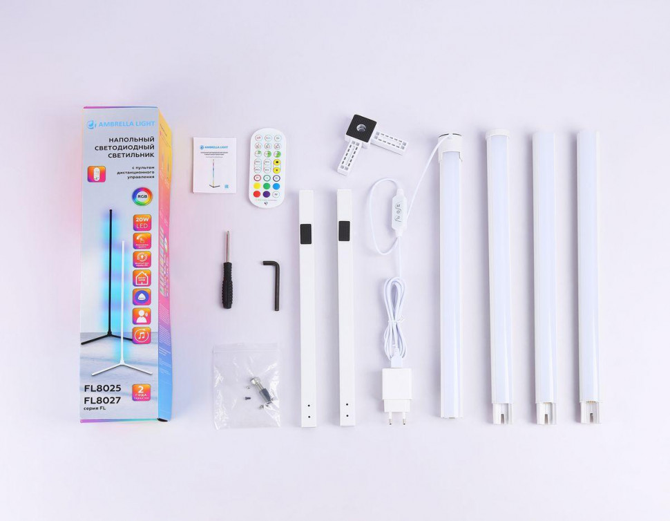 Торшер Ambrella Light Comfort LineTech FL8025