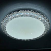 Потолочный светодиодный светильник Profit Light 2077/450 WH+BK RGB