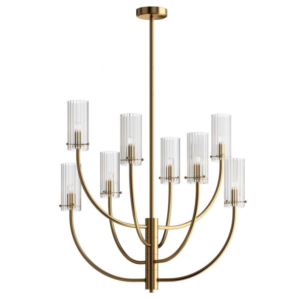 Люстра на штанге Maytoni Arco MOD223PL-08BS