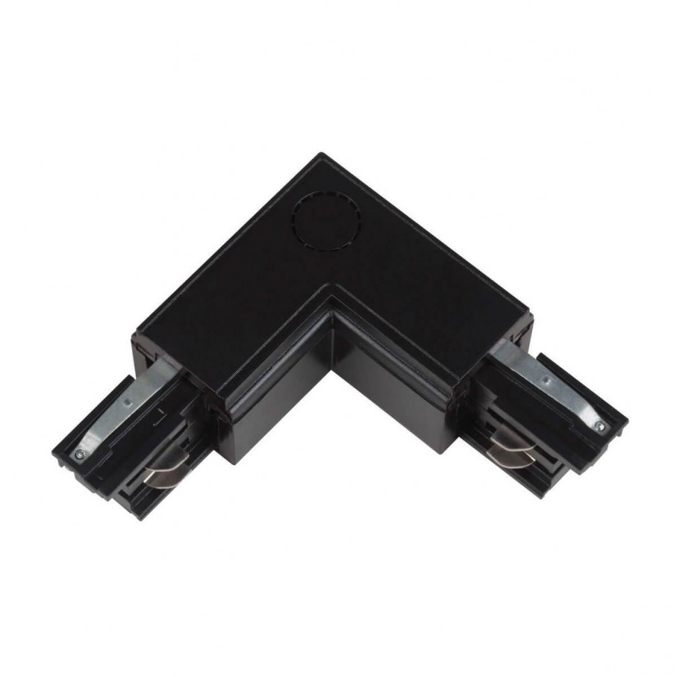 Соединитель для шинопроводов L-образный внешний (09763) Uniel UBX-A21 Black
