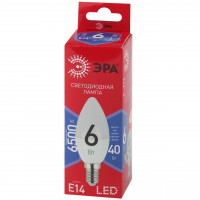 Лампа светодиодная Эра E14 6W 6500K LED B35-6W-865-E14 R Б0045339