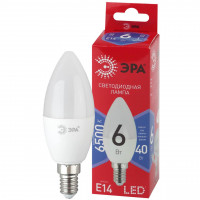 Лампа светодиодная Эра E14 6W 6500K LED B35-6W-865-E14 R Б0045339