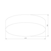 Потолочный светильник TK Lighting 2772 Rondo