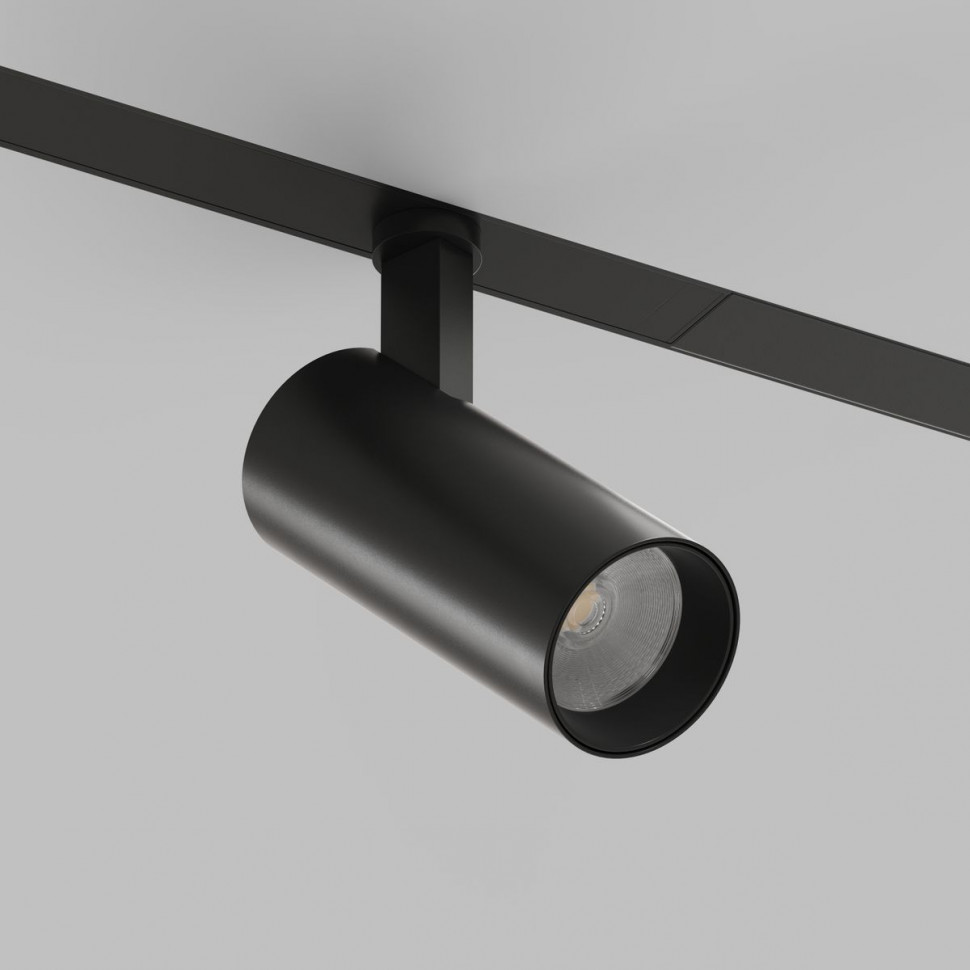 Трековый однофазный светильник Denkirs Simple Spot DK8110-BK