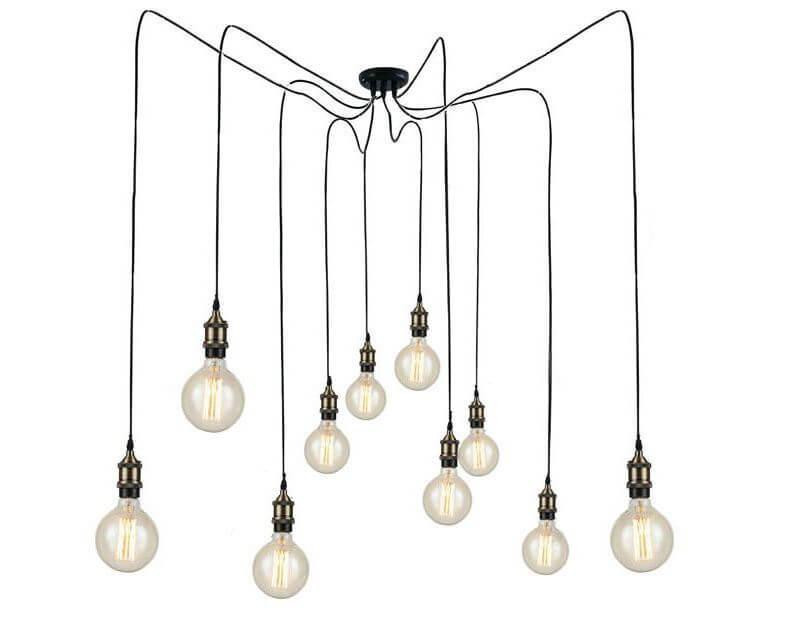 Люстра-паук LOFT IT Spider Loft1162A/10