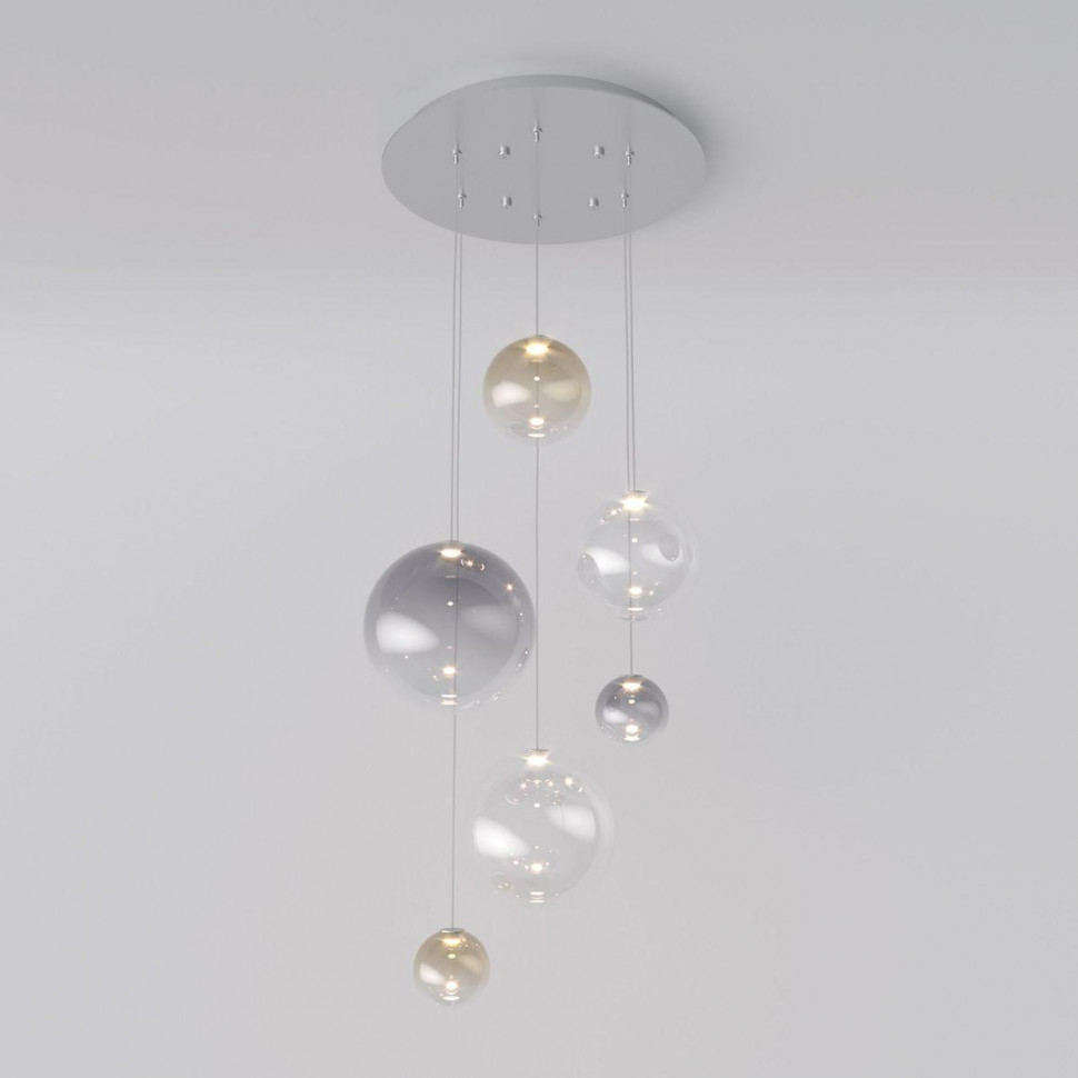 Подвесной светильник Eurosvet Wonder 50230 LED хром a062052