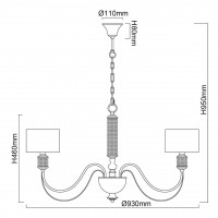 Подвесная люстра MW-Light 692011308